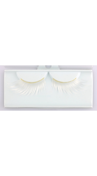 White Wicked Eyelashes, Costume Eyelashes, Shaped Eyelashes