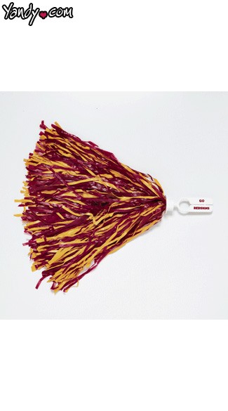 Washington Redskins Pom Poms, Redskins Cheerleaders Pom Poms