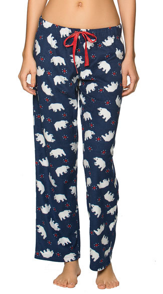 polo bear pajama pants