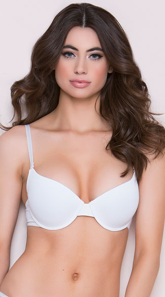 Yandy So Basic White Bra, basic white bra - Yandy.com