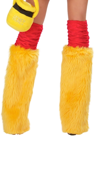 Golden Bear Costume Legwarmers