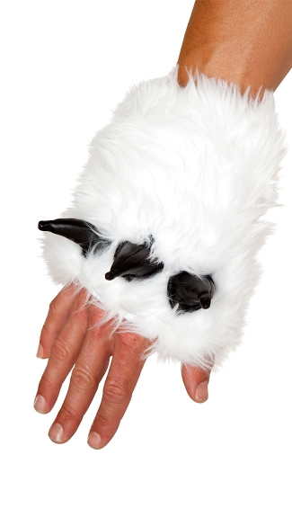Polar Bear Gloves, White Bear Gloves