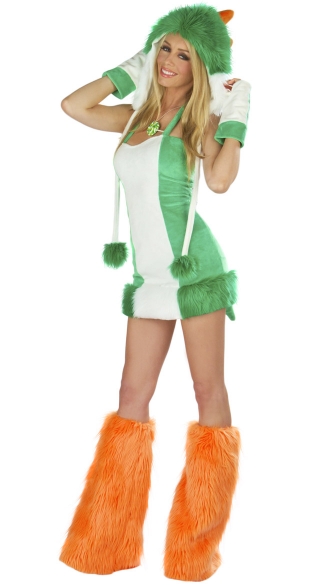 Green Dinosaur Dress