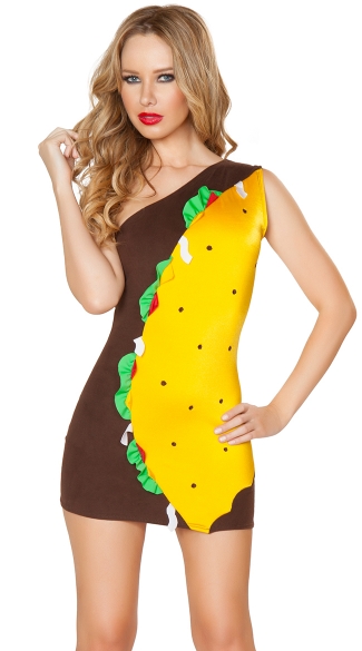 Sexy Taco Costume Womens Taco Costume Taco Halloween Costume