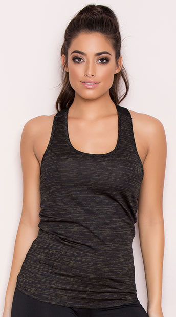 Yandy Brushed Tank Top, striped tank top - Yandy.com