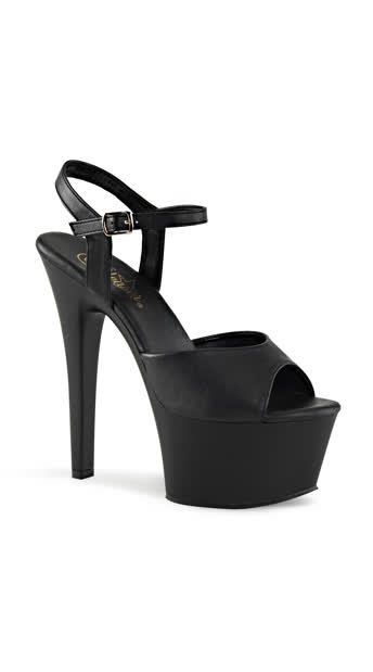6\" Sexy Open Toe Sandals, Strappy Sandals, 6 Inch Sandals