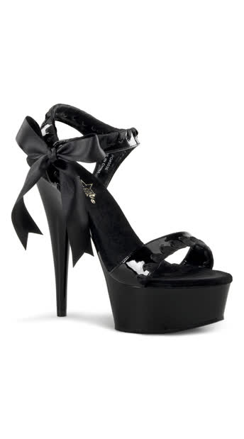 Delight Platform Bow Sandal, Sexy Platform Sandal, Sexy Bow Sandal