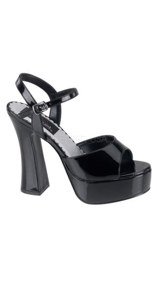 Dolly Open Toe 5\" Heel Platform Sandal