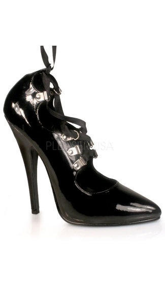Domina Lace Up Pump with 6\" Heel