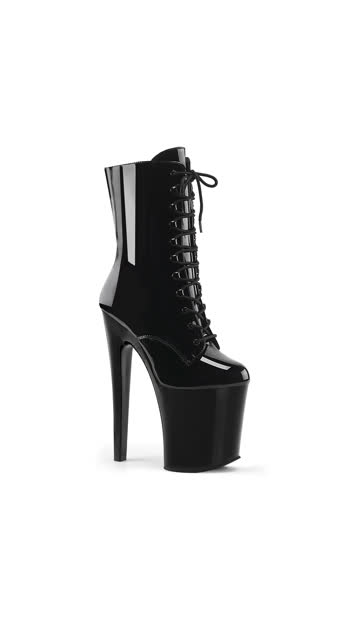 Xtreme Lace Up Boot, Platform Boot, Spike Heel Boot