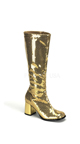 sequin block heel boots