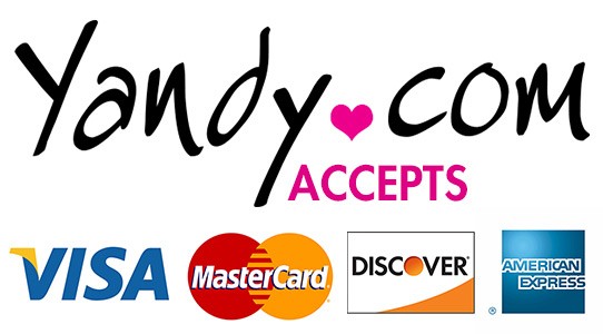 Yandy Lingerie accepts various credit payments