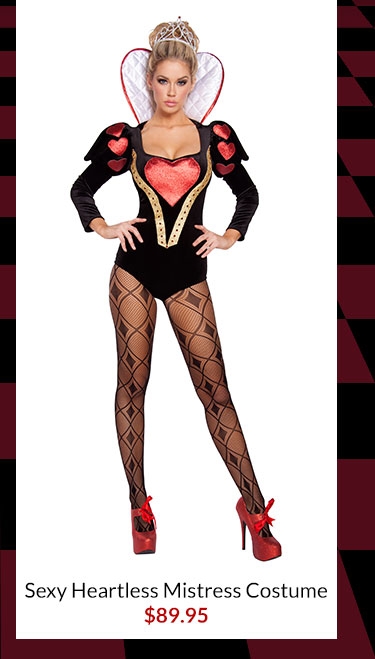 sexy heartless mistress costume