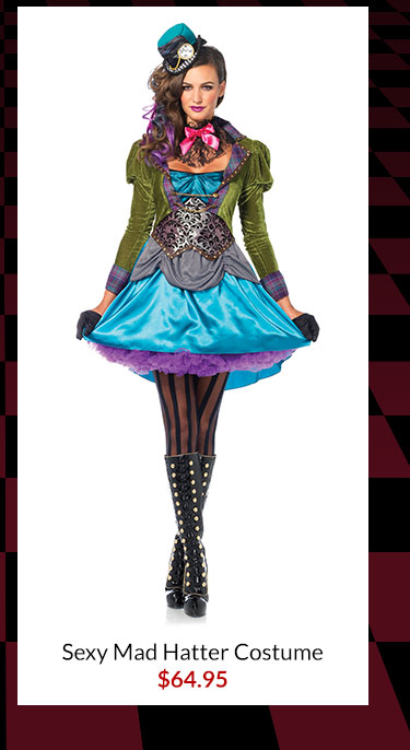 sexy mad hatter costume