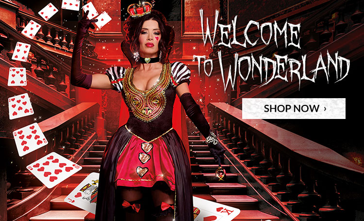 Welcome to wonderland: shop now