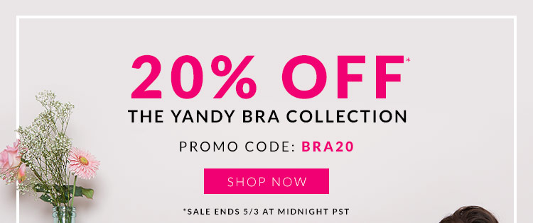 20% Off - Yandy Bra Collection