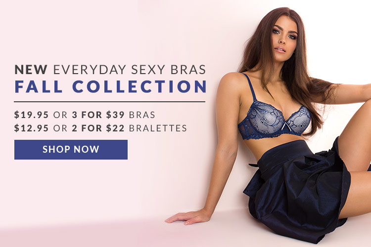Bras Fall Collection 3 for $39