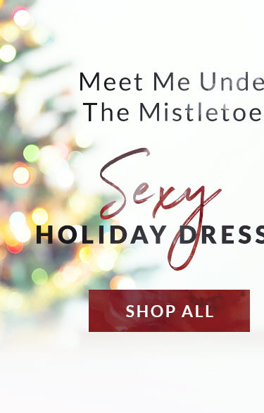Shop Sexy Holiday Dresses