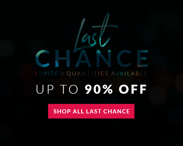 Last Chance - Up to 90% Off