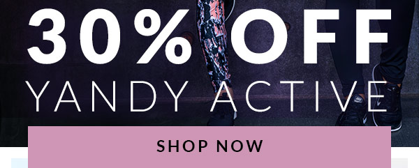 30% Off Yandy Active