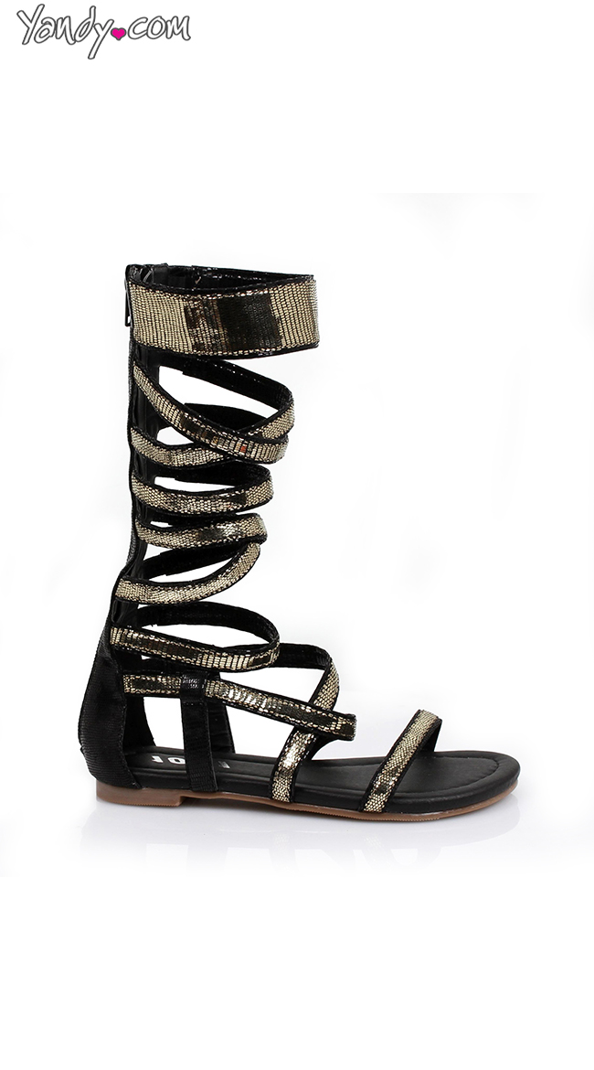 schuh black gladiator sandals