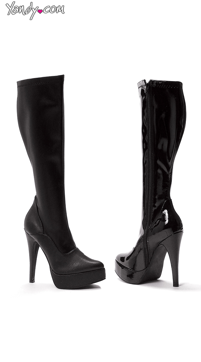 pointed toe flat boots womens