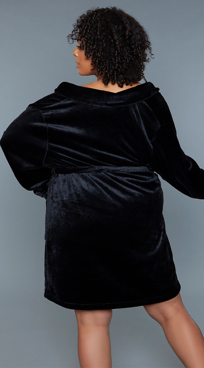 Plus Size Kaylee Cozy Robe, Plus Size Plush Robe
