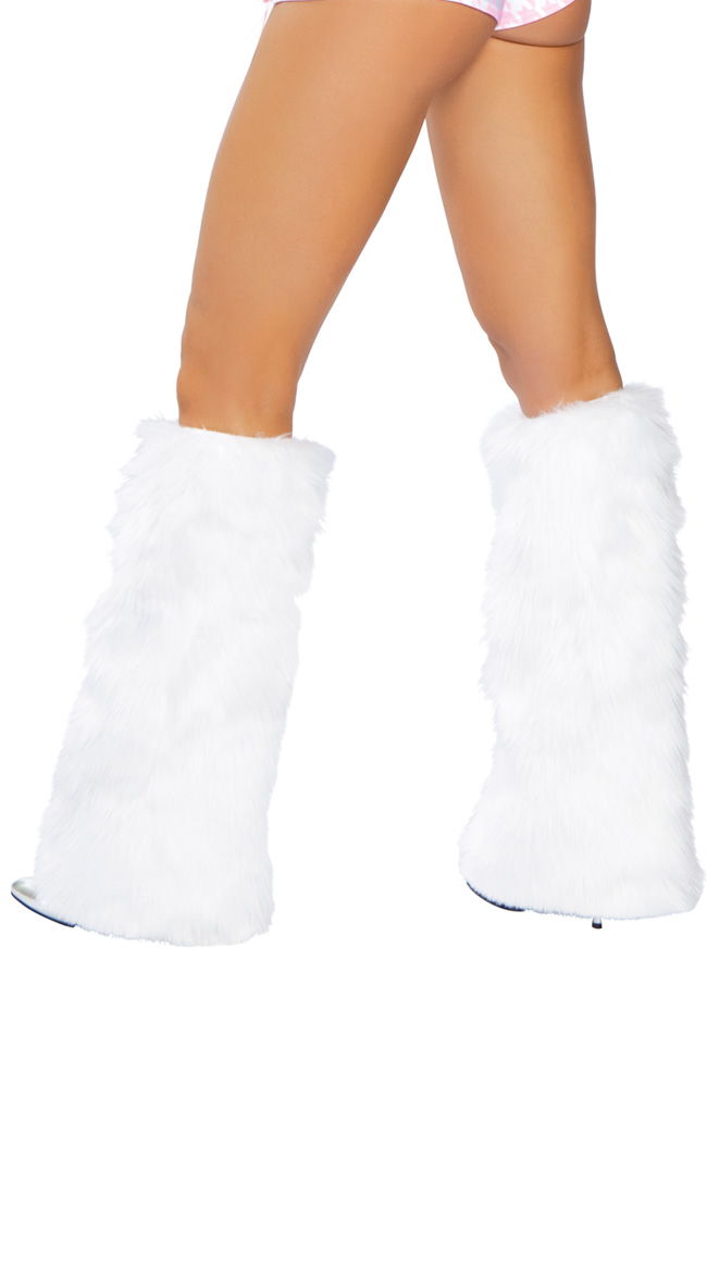 Faux Fur Leg Warmers, Faux Fur Boot Covers, Furry Leg Warmers