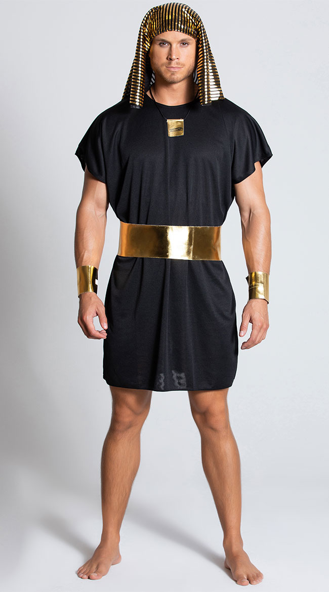 Egyptian Pharaoh Men's Costume, Men's Egyptian Pharaoh Costume