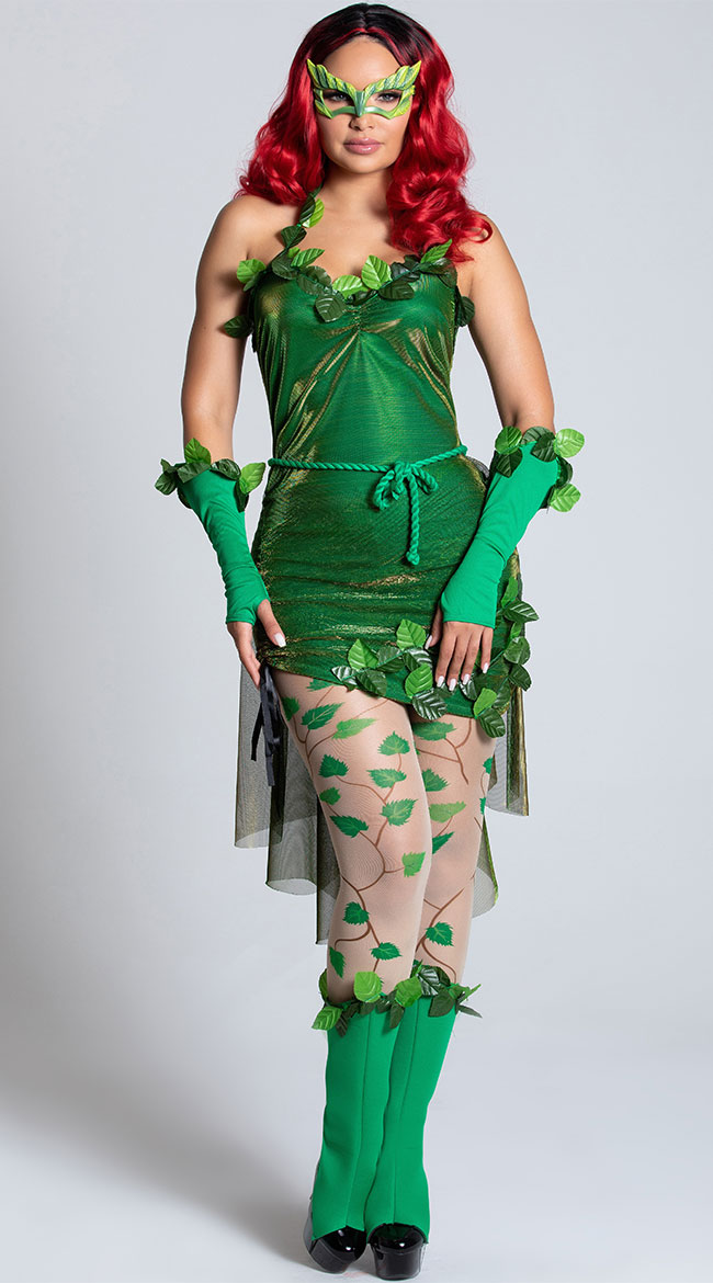 Lethal Beauty Costume, Womens Ivy Costume, Ivy Superhero Costume, Ivy ...