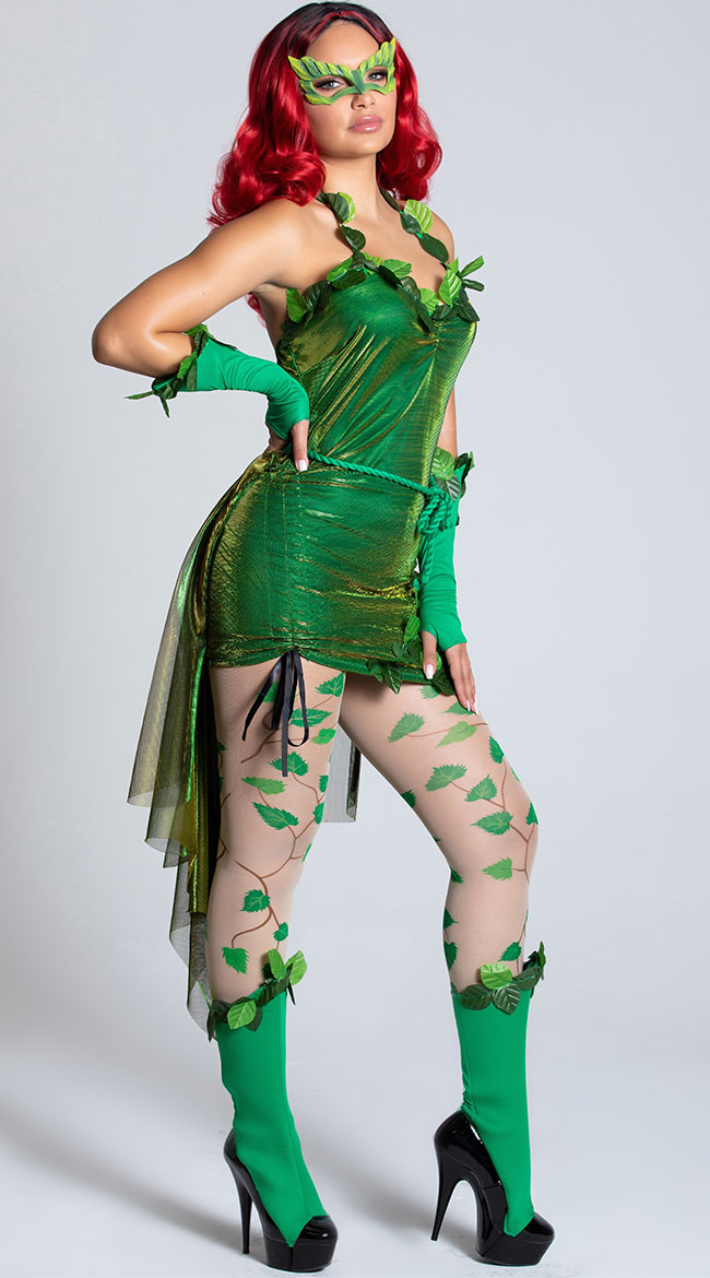 Lethal Beauty Costume, Womens Ivy Costume, Ivy Superhero Costume, Ivy ...