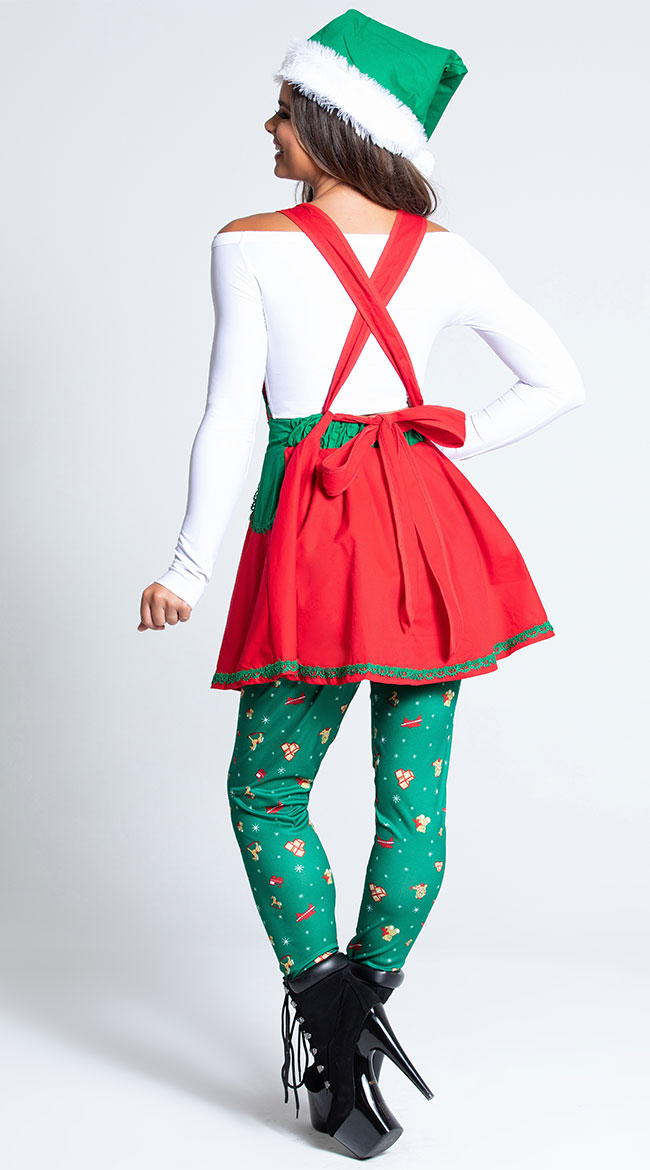 Elf in outlet charge costume