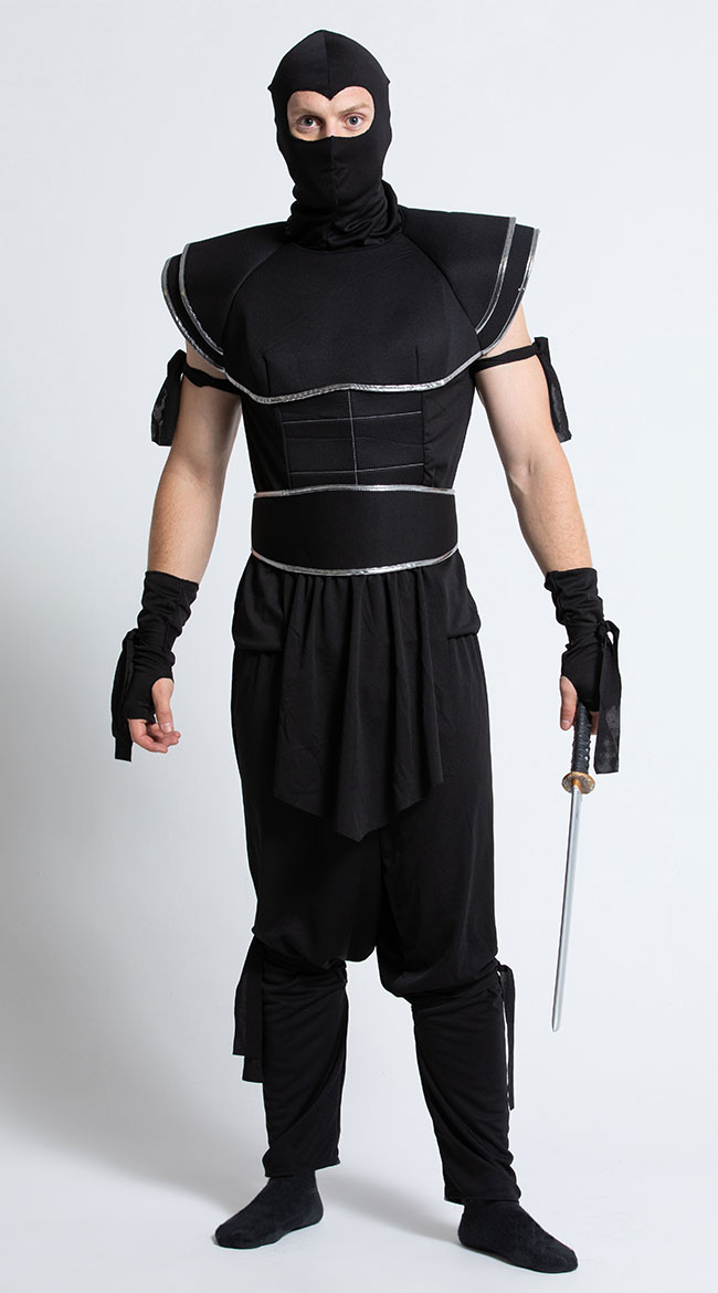 Men S Stealth Ninja Costume Men S Ninja Costume Men S Warrior Costume