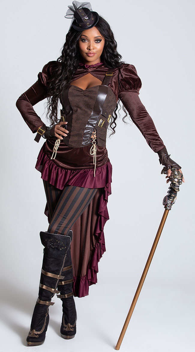 Adult Queen of Steampunk Costume