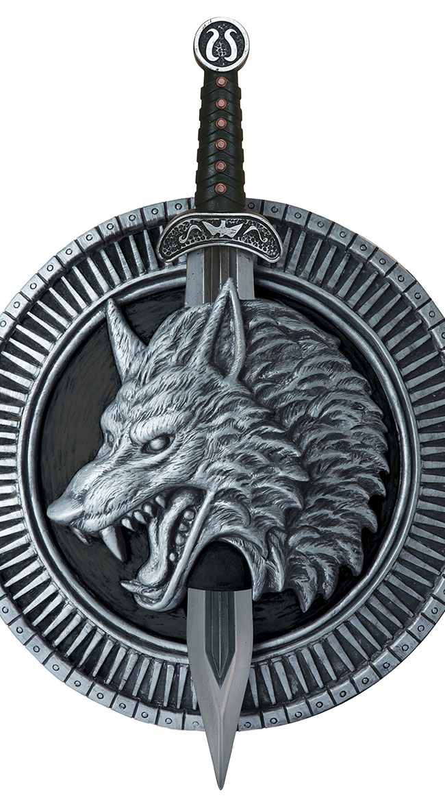 Wolf Master Shield and Sword