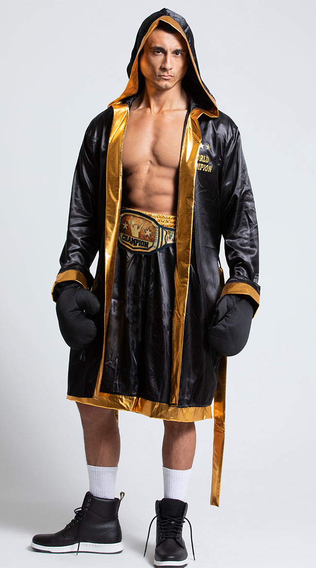  Dreamgirl Adult Mens Boxer World Champion Costume
