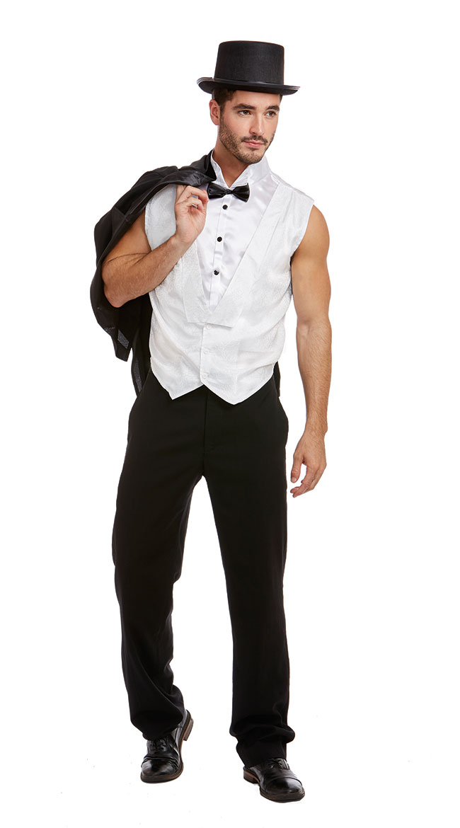 Men's Millionaire Extraordinaire Costume, Men's 1920's Gatsby Costume
