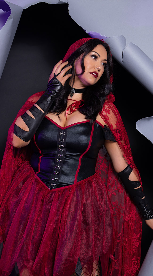Plus Size Big Bad Red Costume, Sexy Little Red Riding Hood - Yandy.com