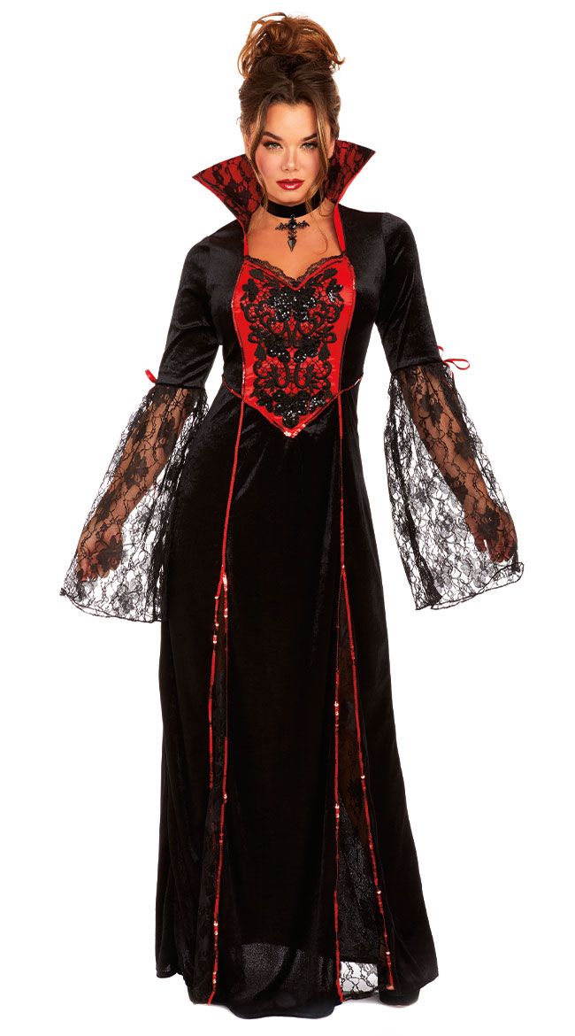 Gorgeous Ghoul Costume, Sexy Vampira Costume-Yandy.com
