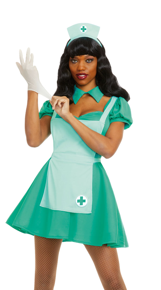 Take A Shot Nurse Costume, Sexy Nurse Costume 