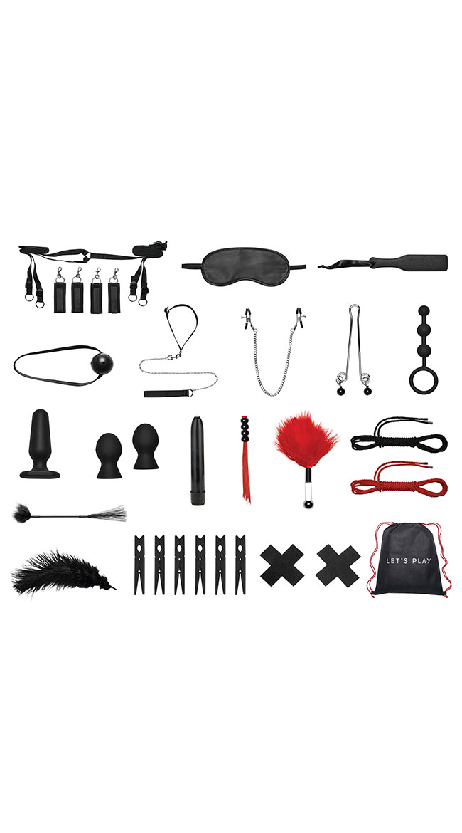 All You Need 20pc Bed Spreader Set Kink Sex Kit 5874