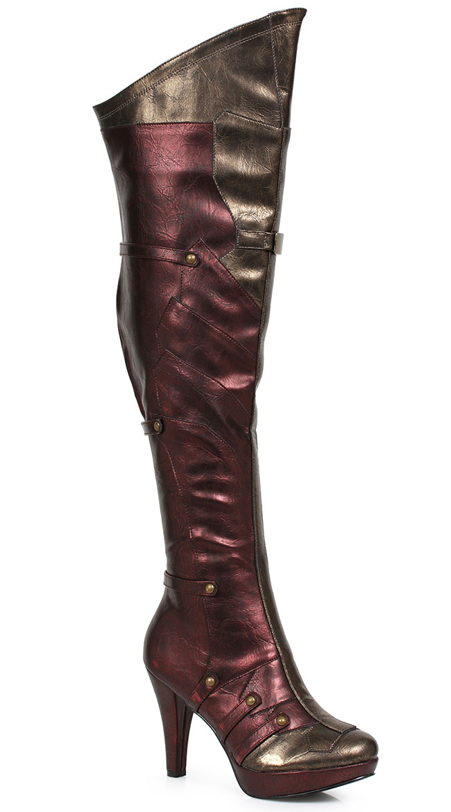 yandy thigh high boots