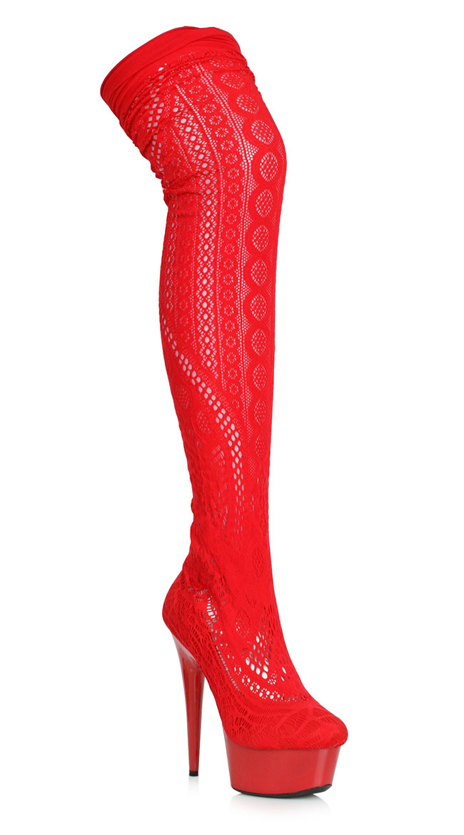 yandy thigh high boots