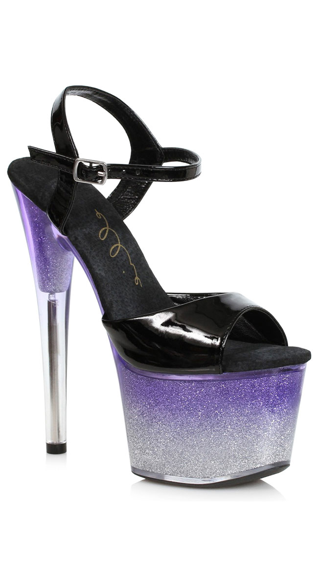 glitter stripper shoes