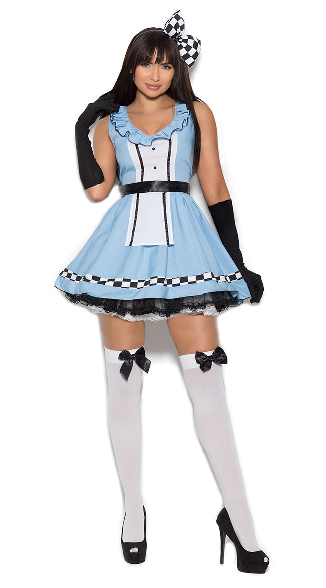 Sexy Dark Alice In Wonderland - Sexy Alice in Wonderland Costume, Adult Alice in Wonderland ...
