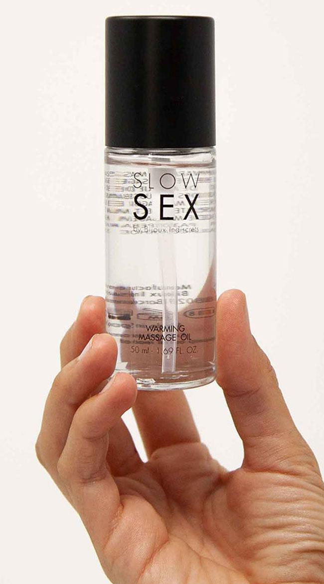 Slow Sex Warming Massage Oil