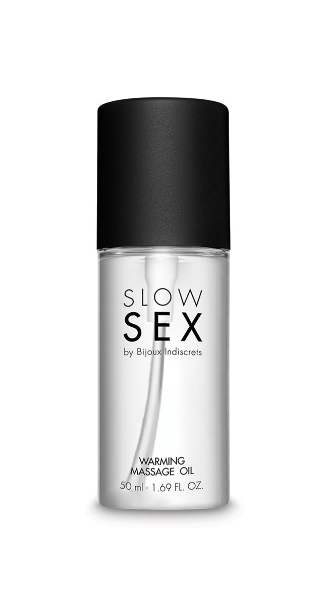 Slow Sex Warming Massage Oil