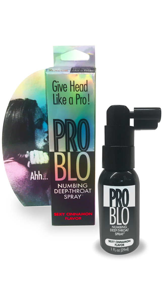 Cinnamon Problo Numbing Spray, Gag Reflex Numbing Spray