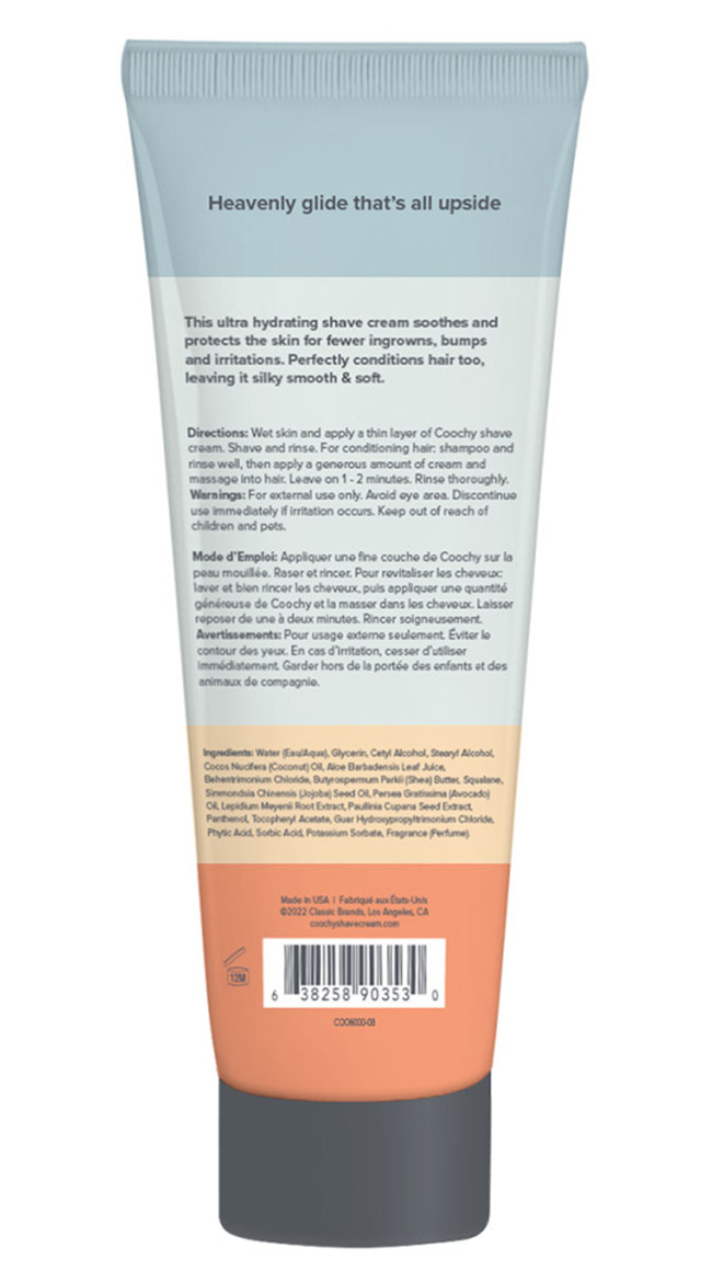 Coochy Gogo Coco Mango Coconut Shave Cream, Mango Coconut Shaving