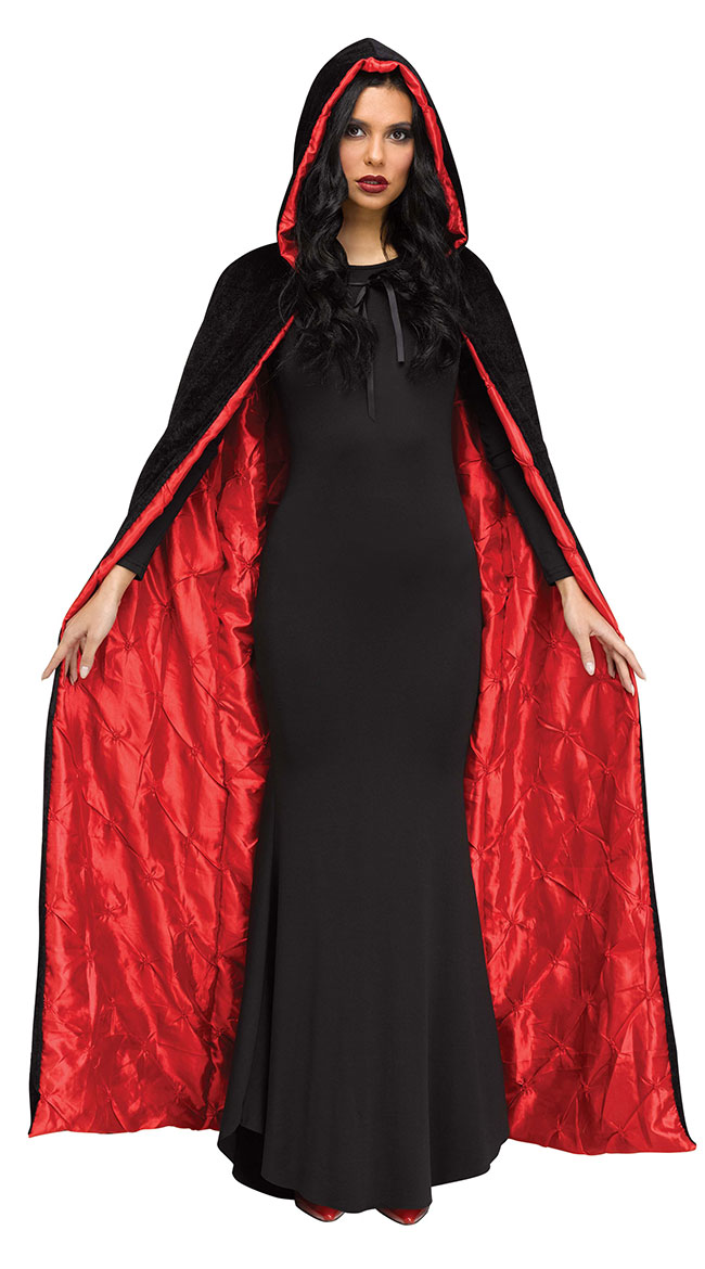 Deadly Stares Coffin Cape, Costume Accessories - Yandy.com